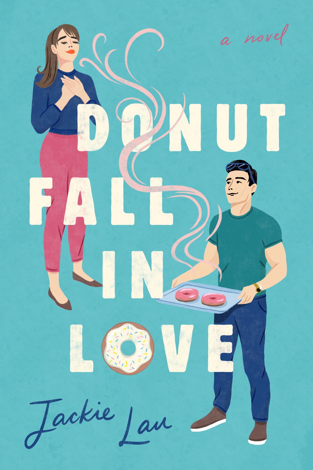 Donut Fall in Love by Jackie Lou book cover US edition