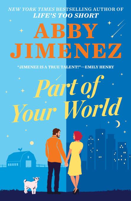 The best romance I read in years: Part of Your World by Abby Jimenez   #SmallTown #Romance @readforeverpub